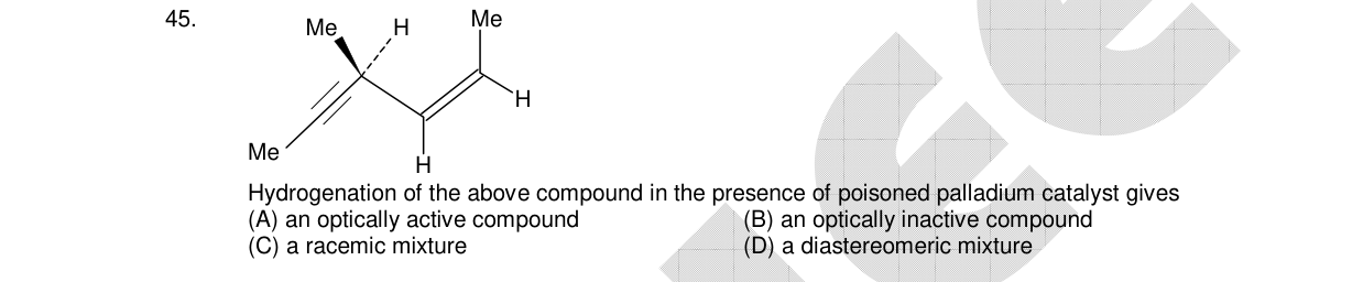 Chemistry diagram for: See image