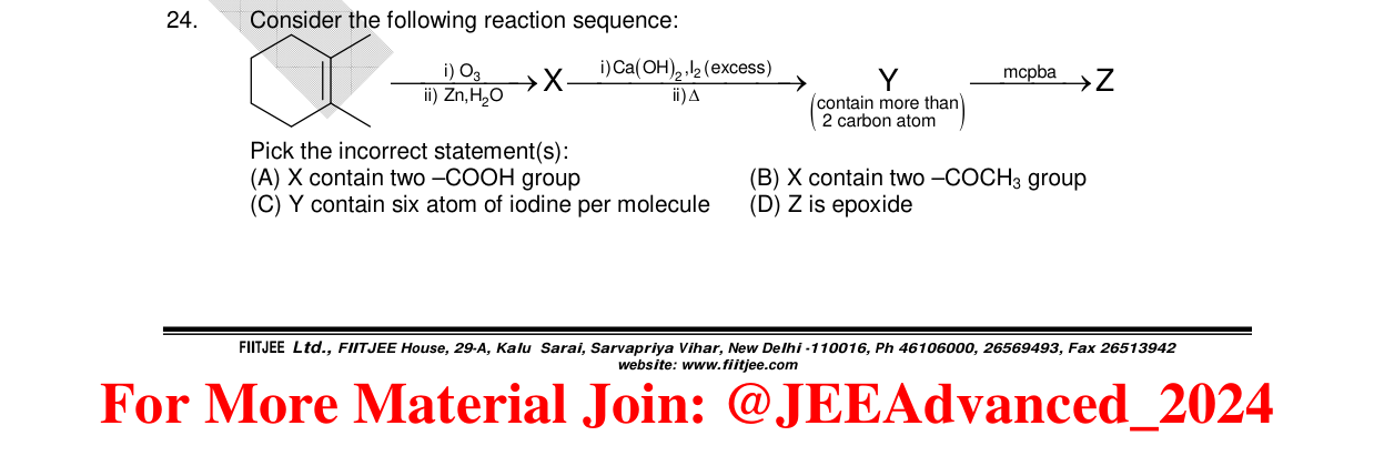 Chemistry diagram for: See image