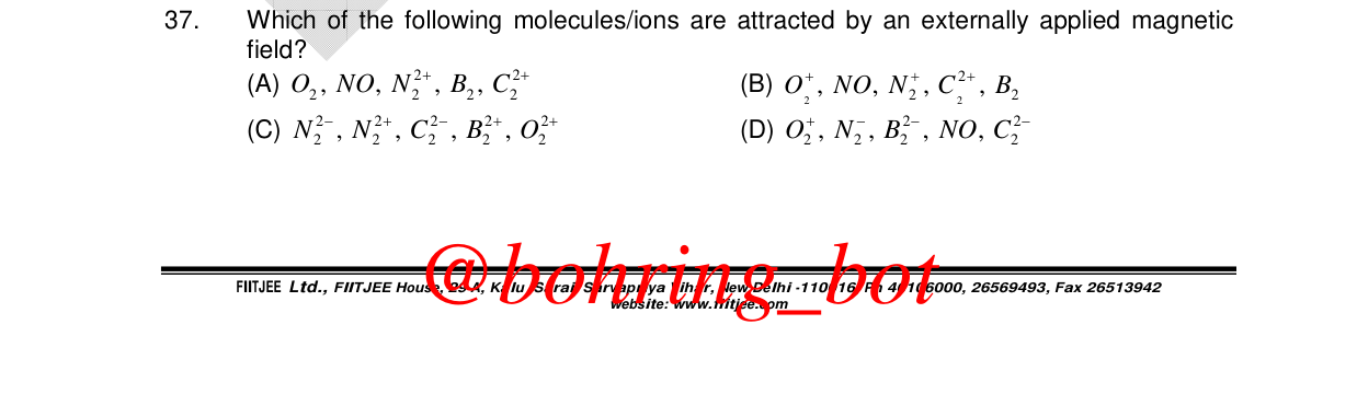 Chemistry diagram for: See image