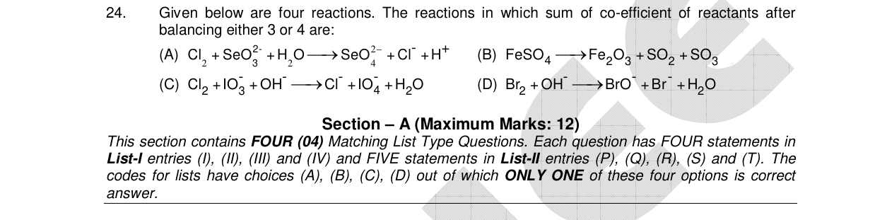 Chemistry diagram for: See image