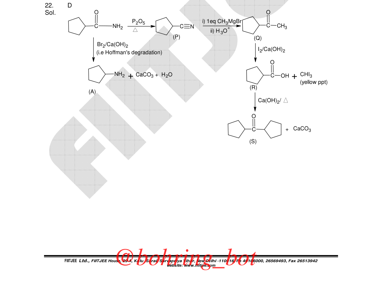 Chemistry diagram for: See image
