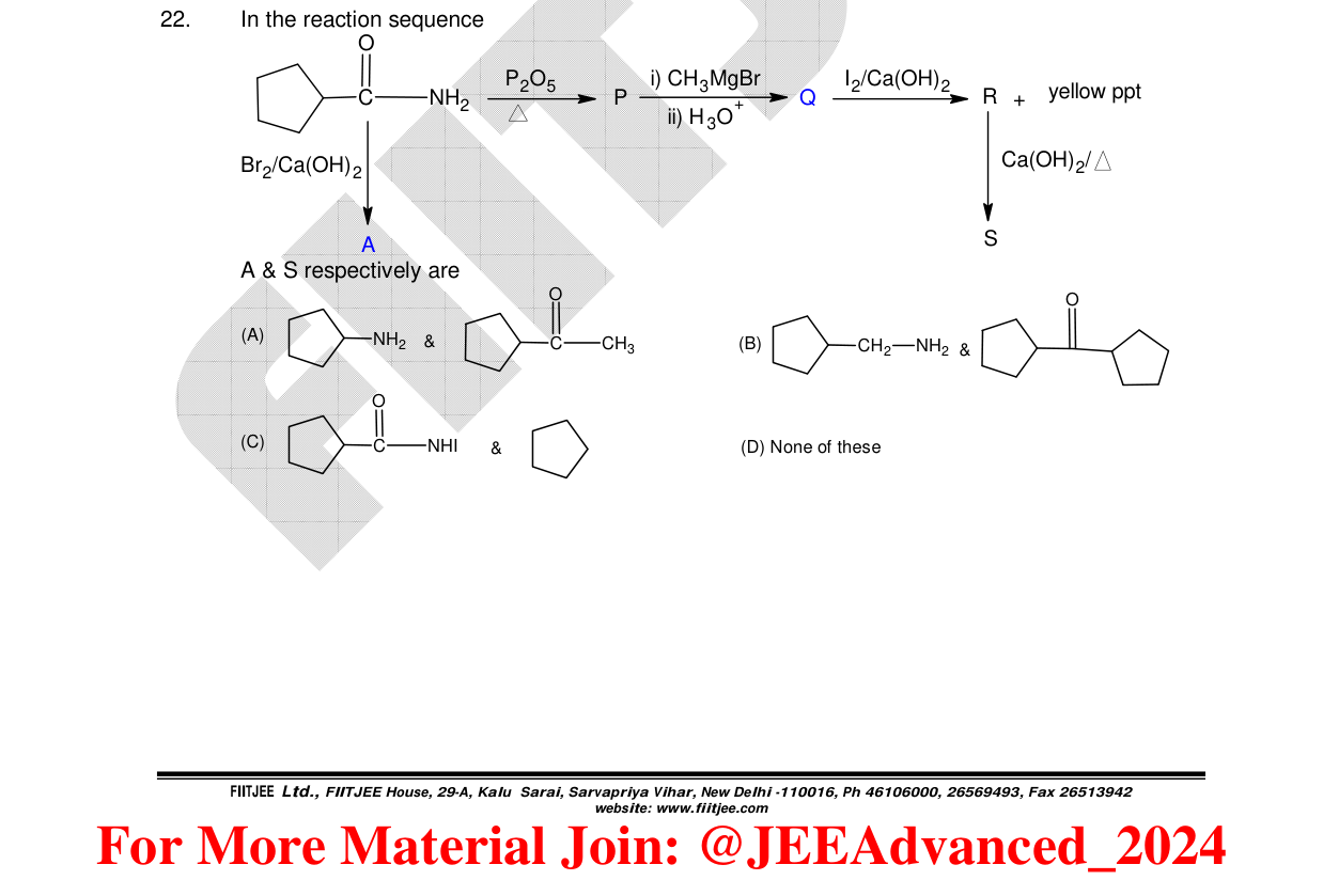 Chemistry diagram for: See image