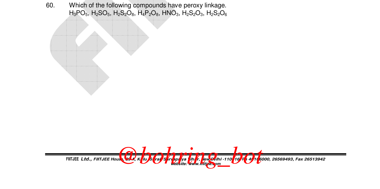 Chemistry diagram for: See image