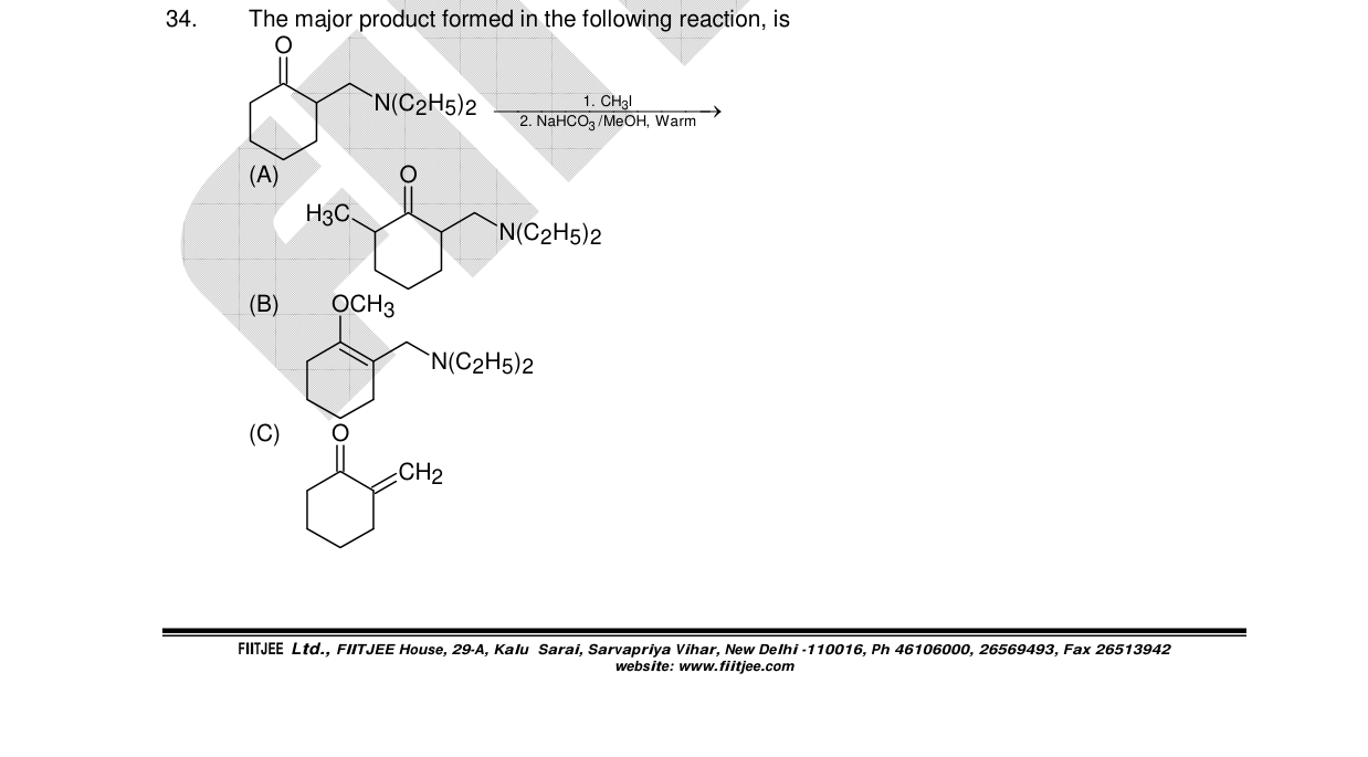 Chemistry diagram for: See image
