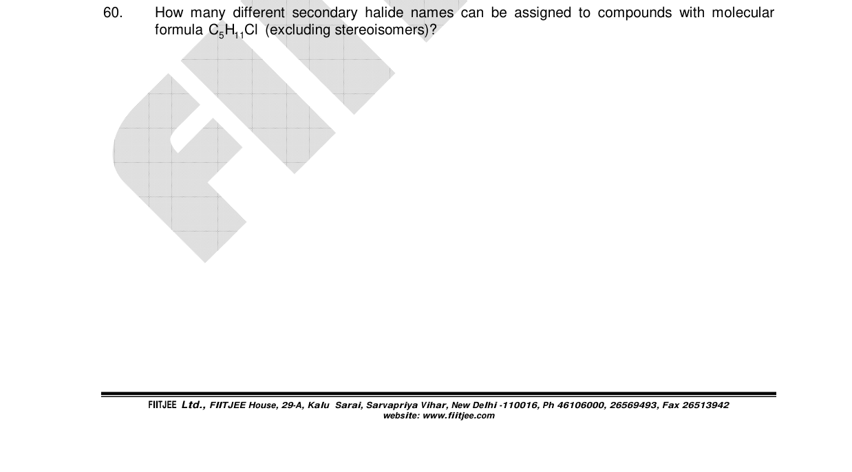 Chemistry diagram for: See image