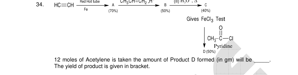 Chemistry diagram for: See image