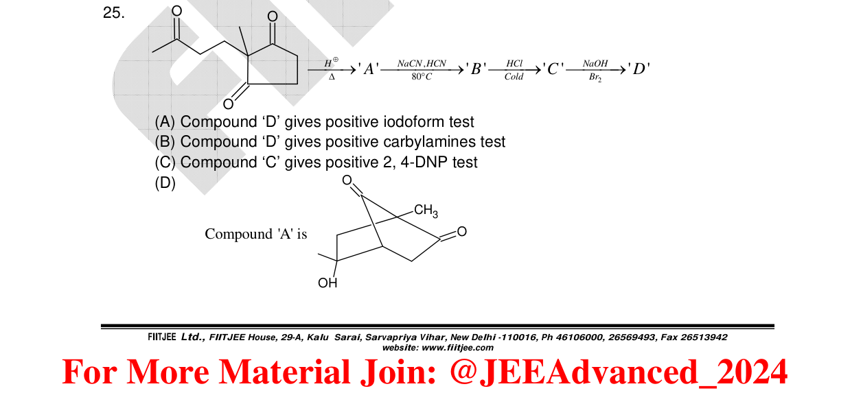 Chemistry diagram for: See image