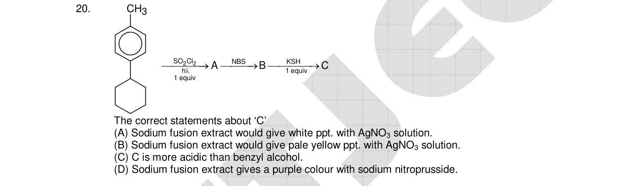 Chemistry diagram for: See image