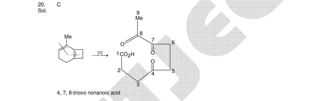 Chemistry diagram for: See image