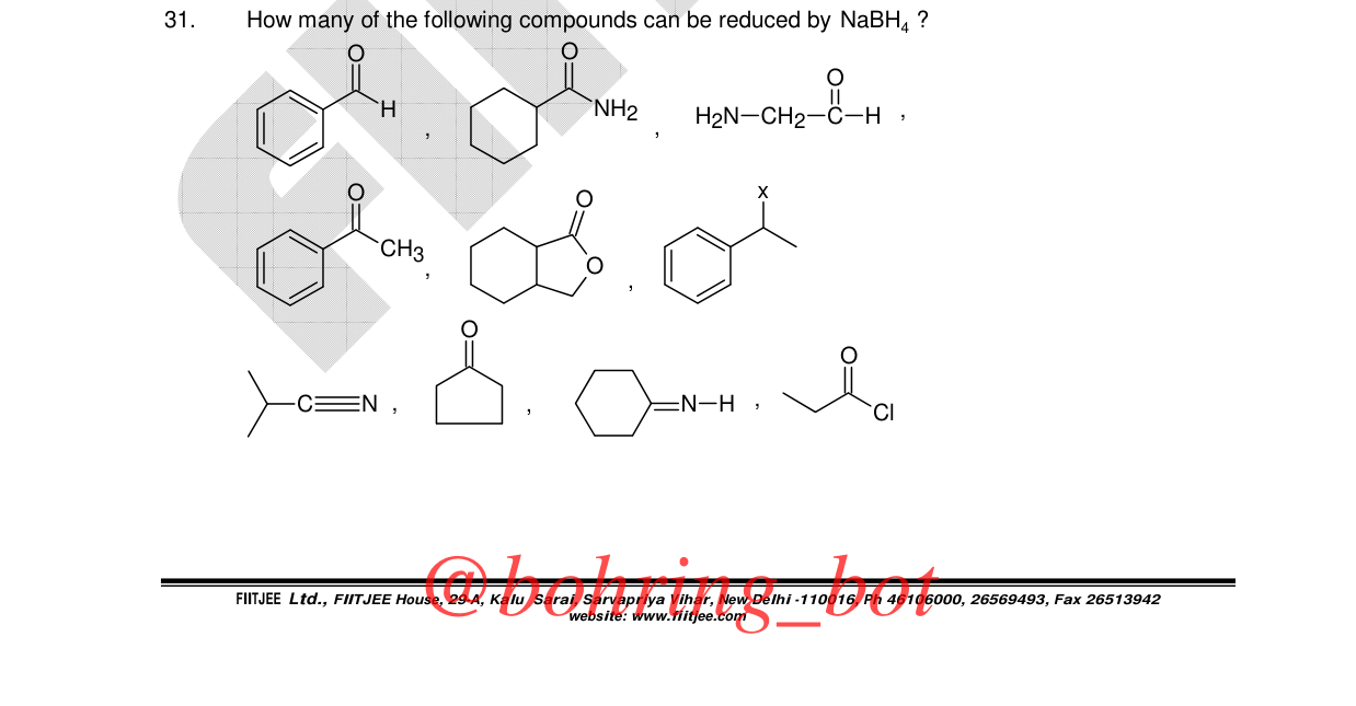 Chemistry diagram for: See image