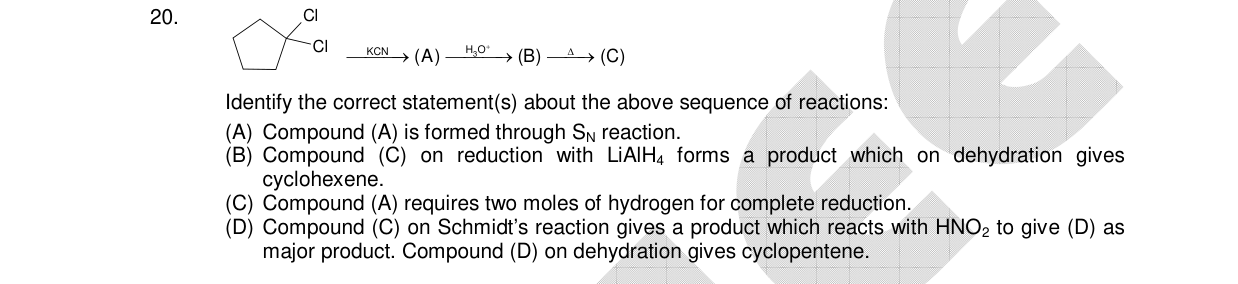 Chemistry diagram for: See image