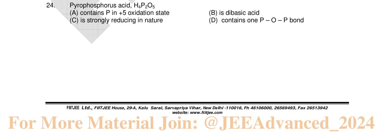Chemistry diagram for: See image
