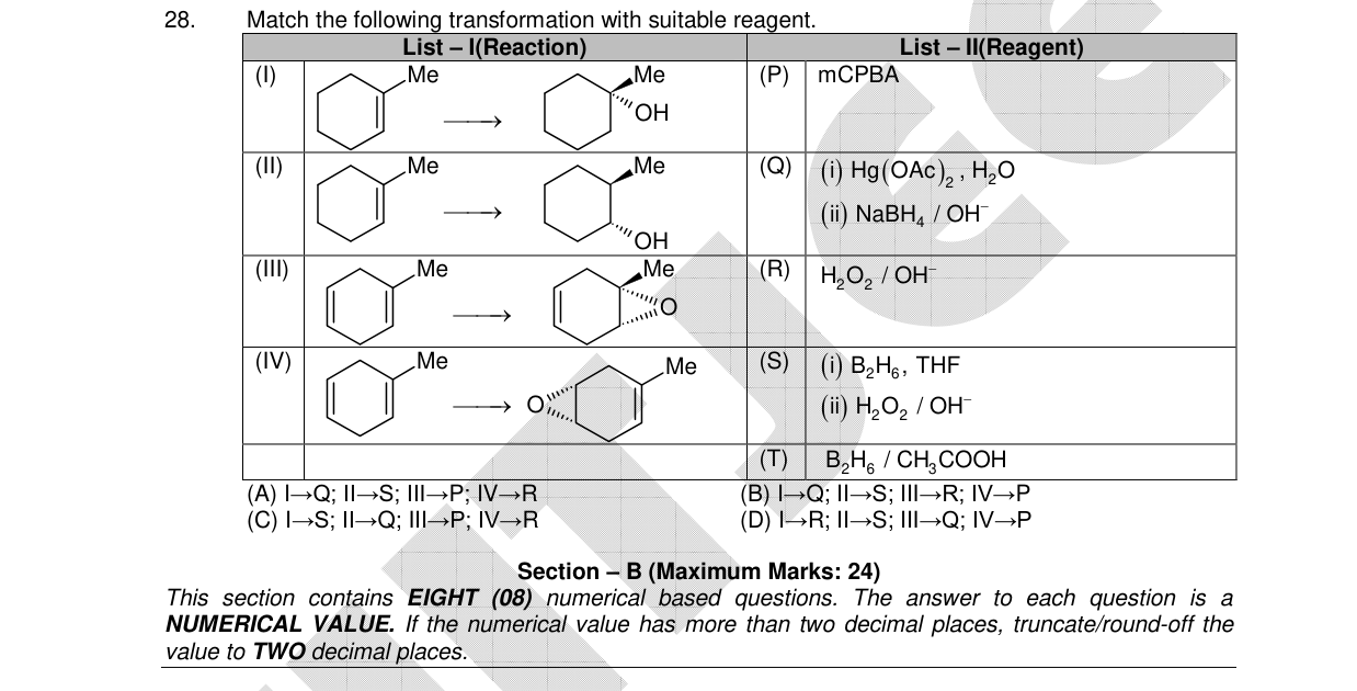 Chemistry diagram for: See image
