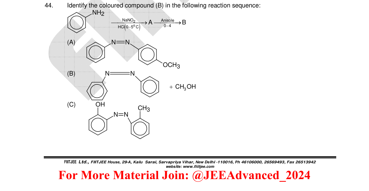 Chemistry diagram for: See image
