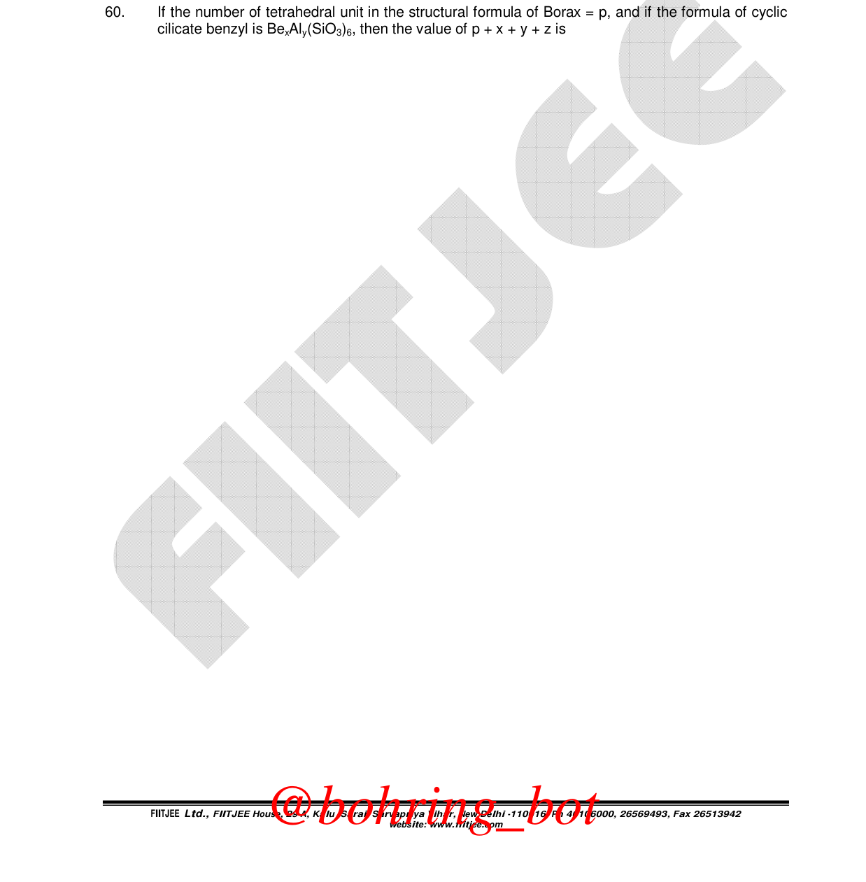 Chemistry diagram for: See image