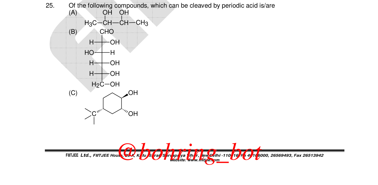 Chemistry diagram for: See image