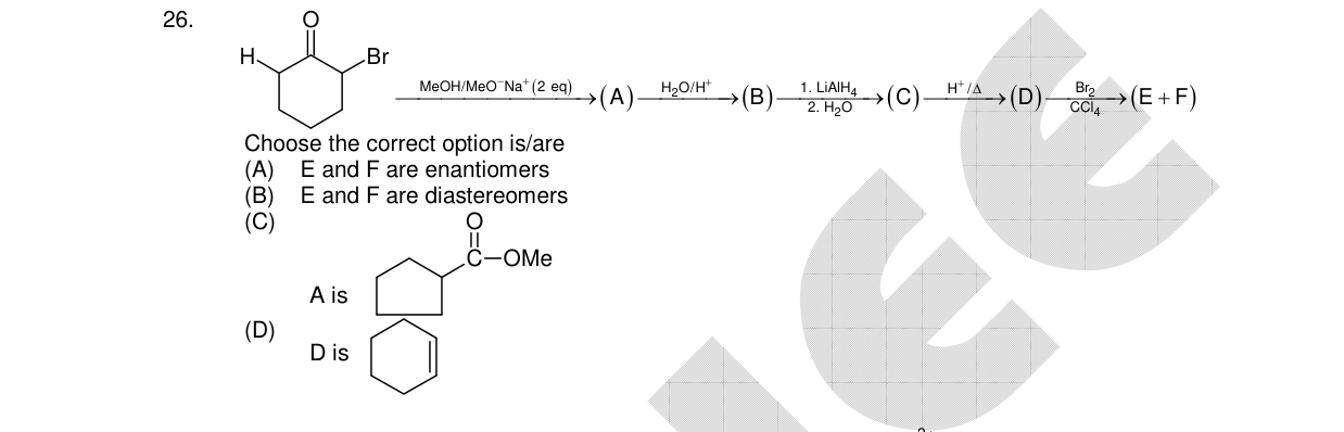 Chemistry diagram for: See image