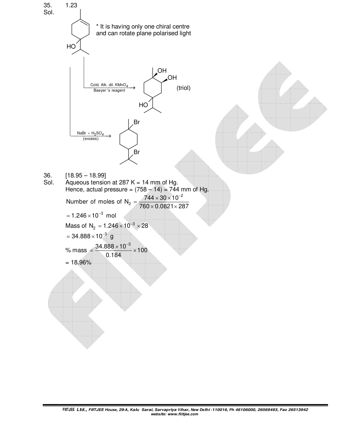 Chemistry diagram for: See image