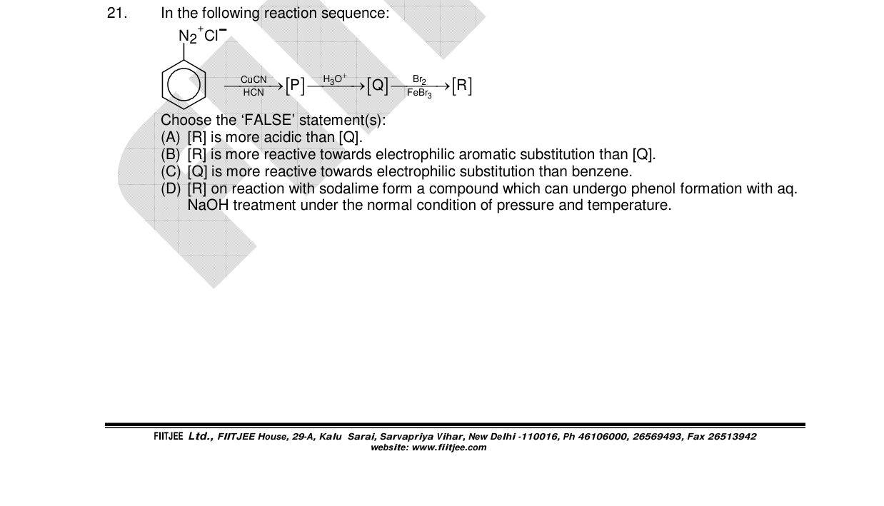 Chemistry diagram for: See image