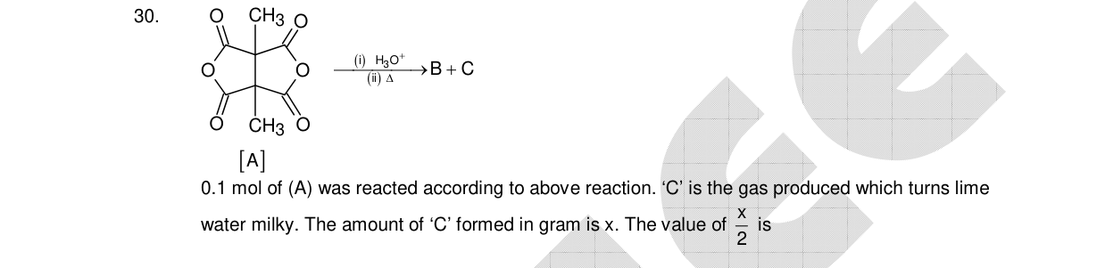 Chemistry diagram for: See image