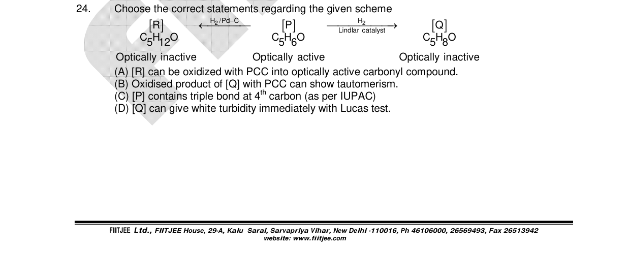 Chemistry diagram for: See image