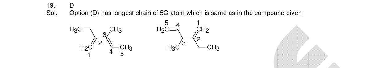 Chemistry diagram for: See image