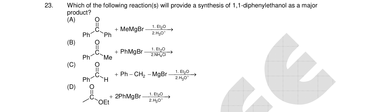 Chemistry diagram for: See image
