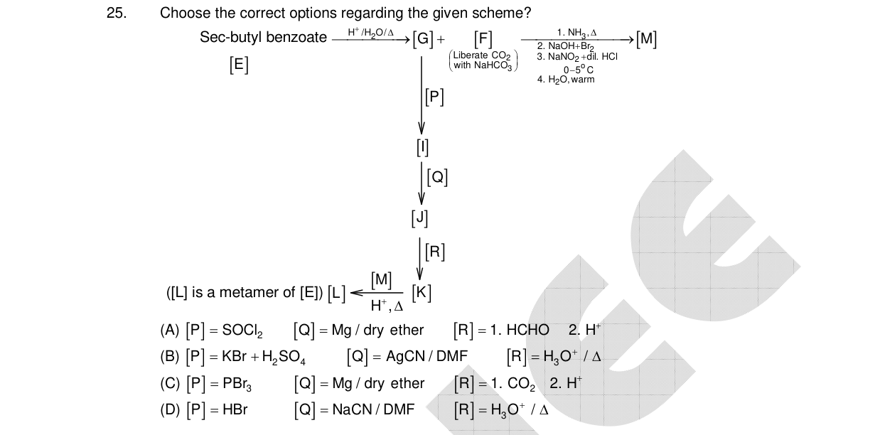 Chemistry diagram for: See image