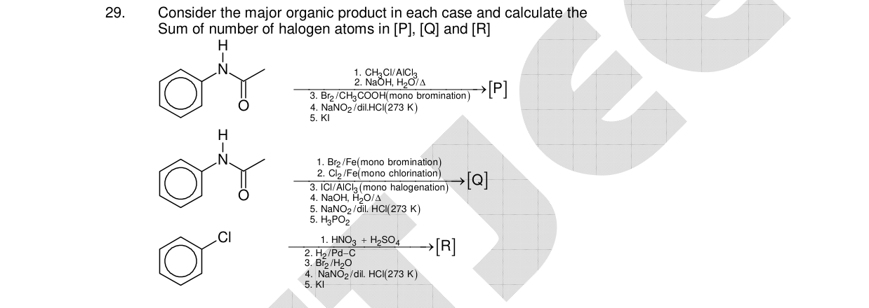 Chemistry diagram for: See image