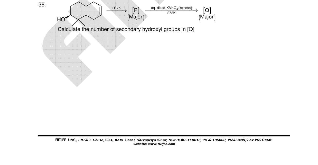 Chemistry diagram for: See image