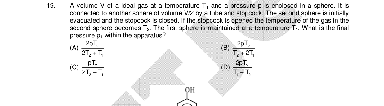 Chemistry diagram for: See image