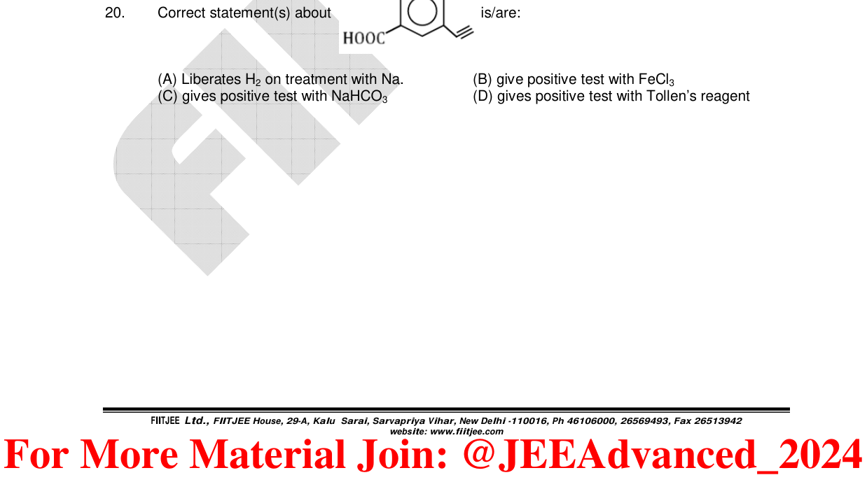 Chemistry diagram for: See image