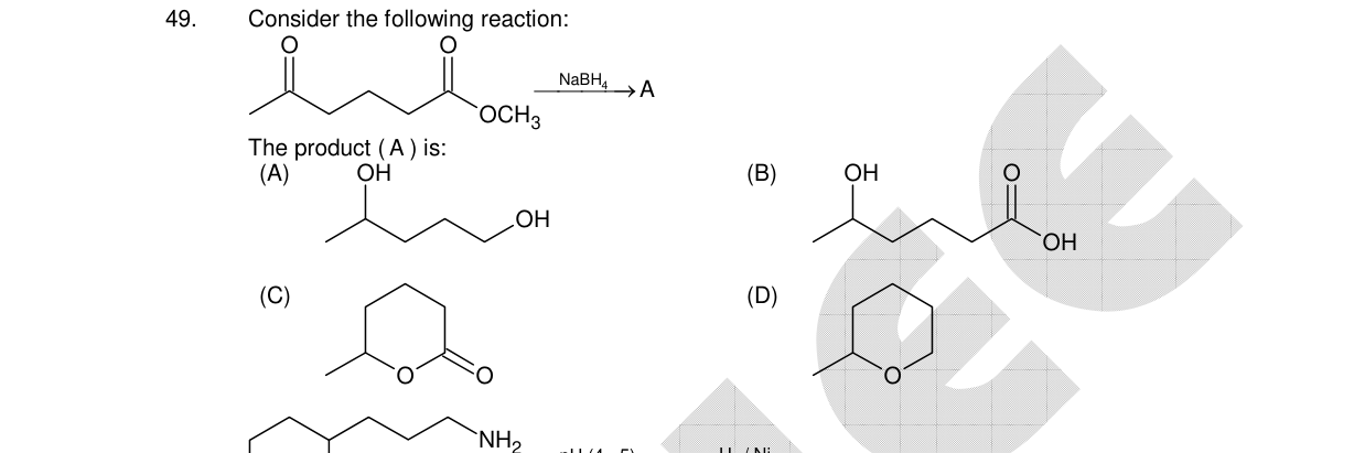 Chemistry diagram for: See image