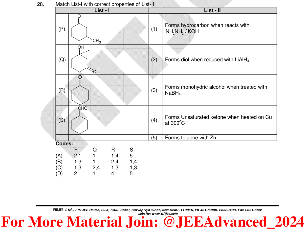 Chemistry diagram for: See image