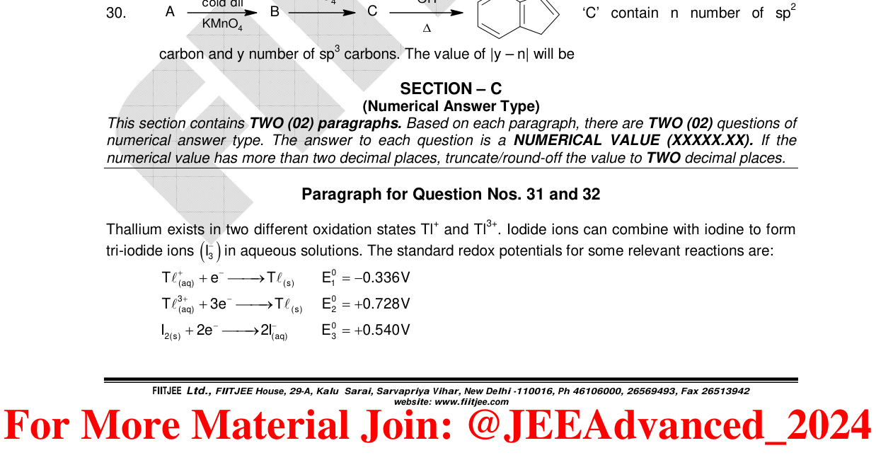 Chemistry diagram for: See image