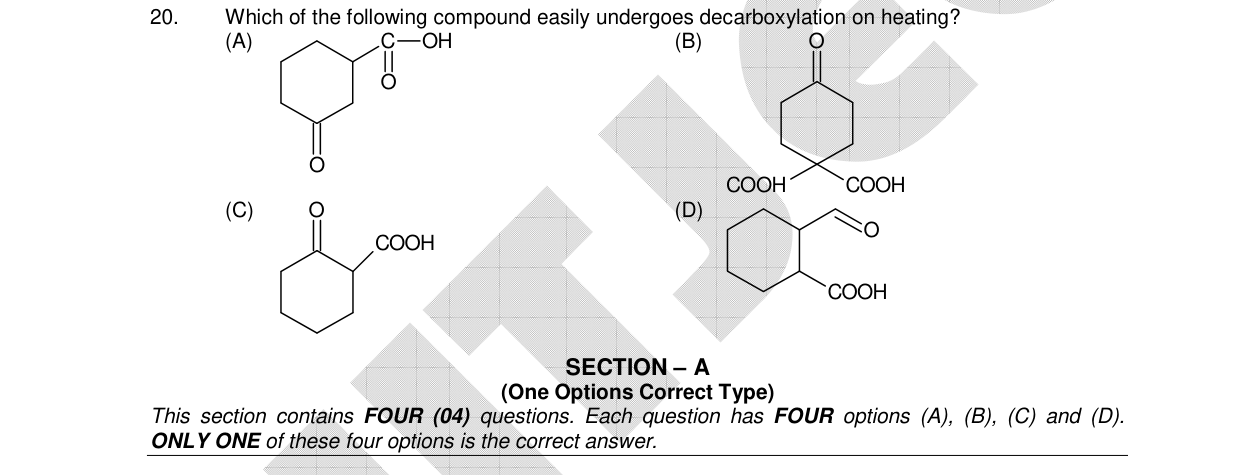 Chemistry diagram for: See image