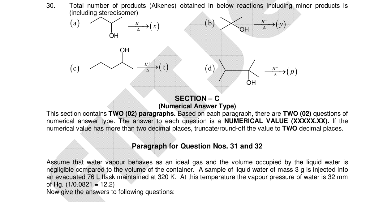 Chemistry diagram for: See image