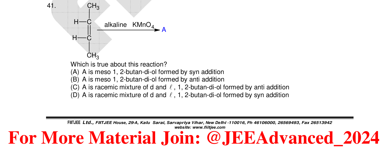 Chemistry diagram for: See image