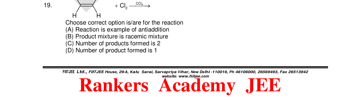 Chemistry diagram for: See image