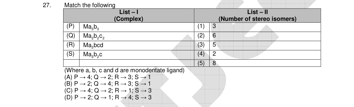 Chemistry diagram for: See image