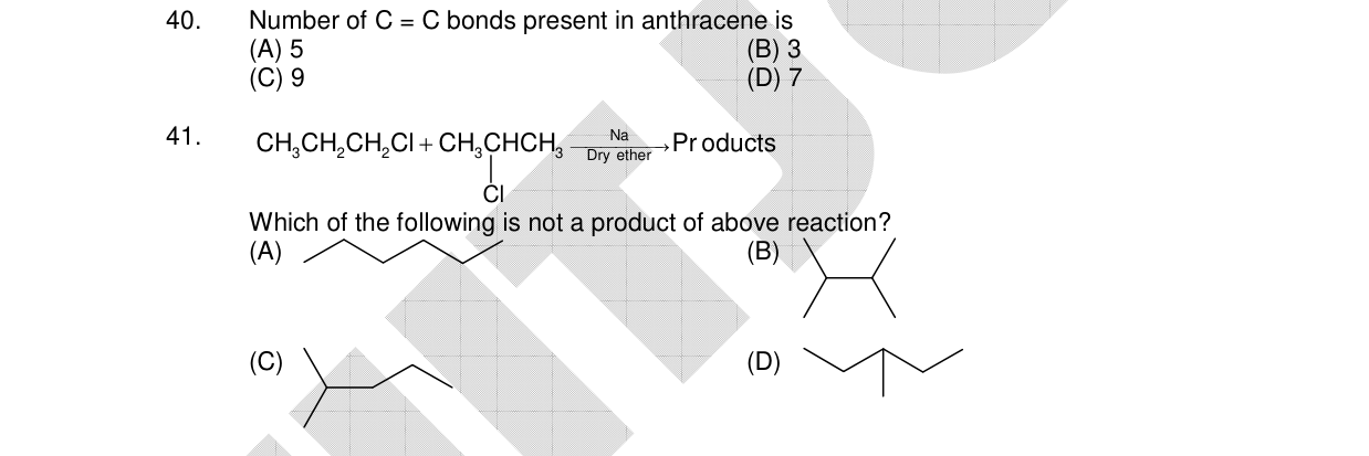 Chemistry diagram for: See image