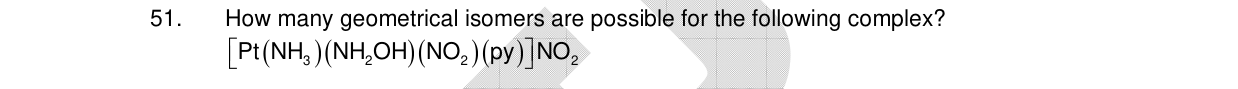 Chemistry diagram for: See image