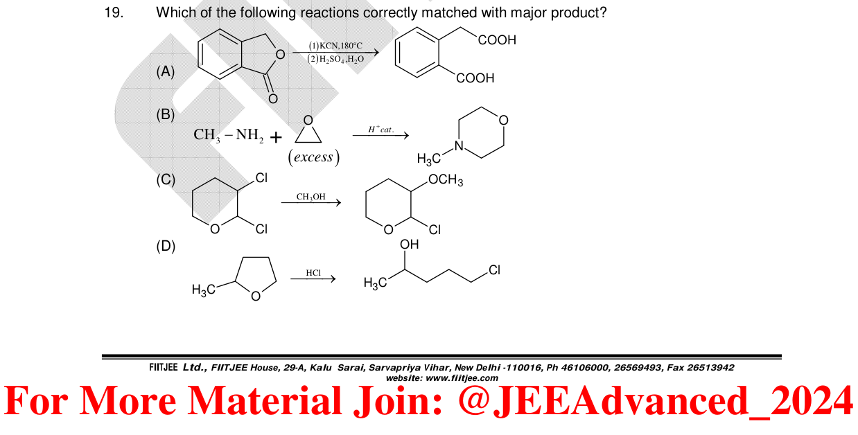 Chemistry diagram for: See image