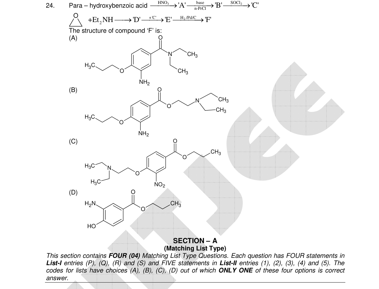 Chemistry diagram for: See image