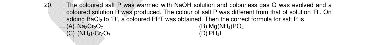 Chemistry diagram for: See image