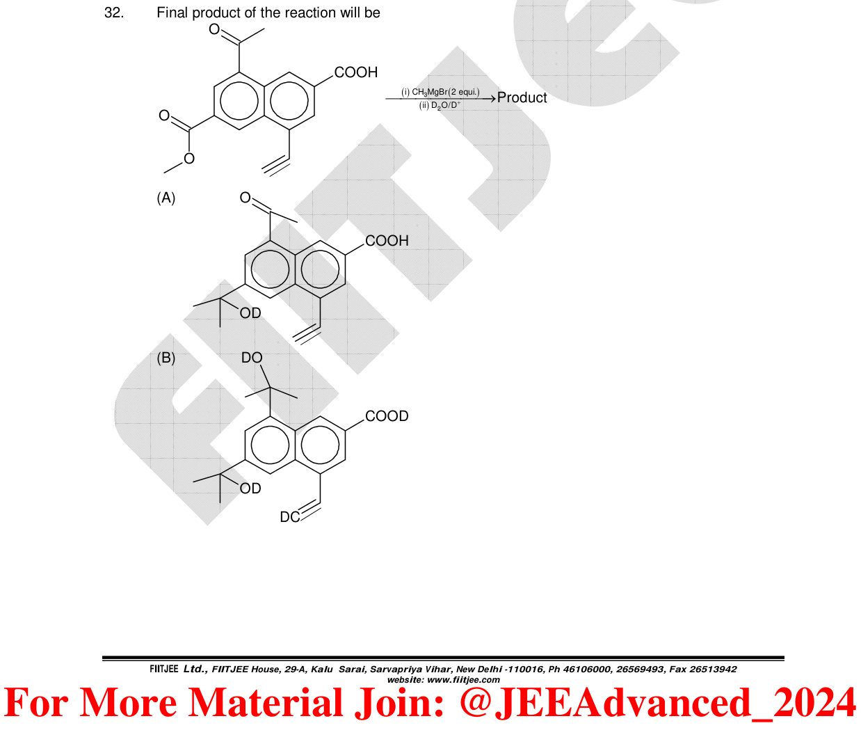 Chemistry diagram for: See image