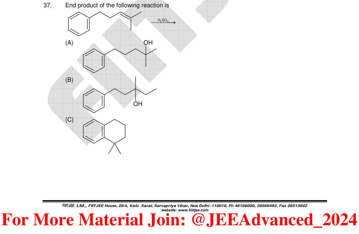 Chemistry diagram for: See image