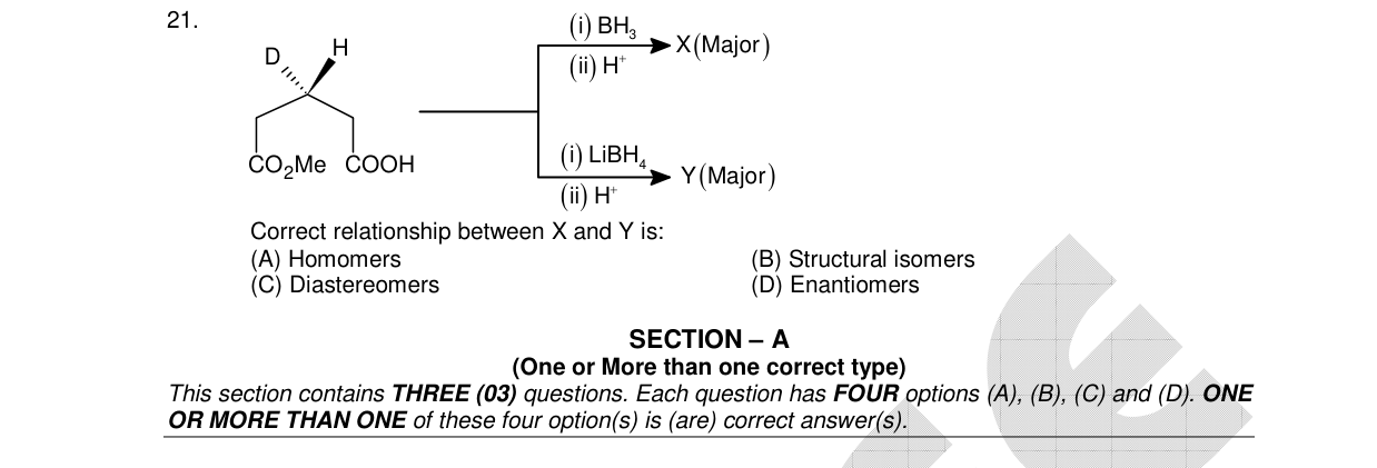 Chemistry diagram for: See image
