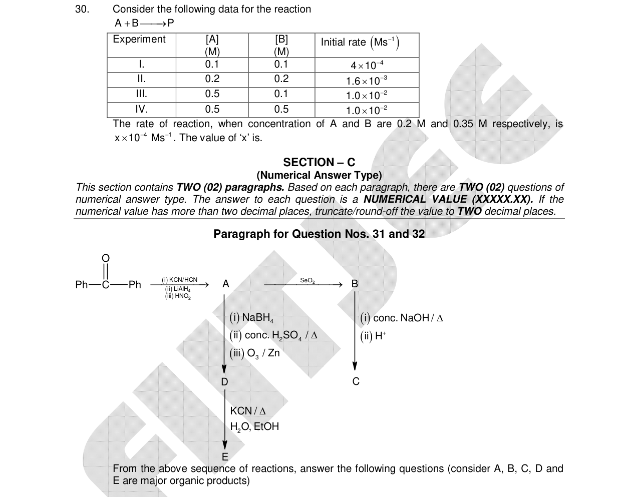 Chemistry diagram for: See image