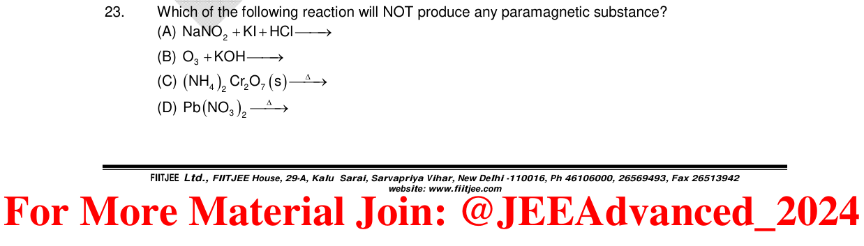 Chemistry diagram for: See image